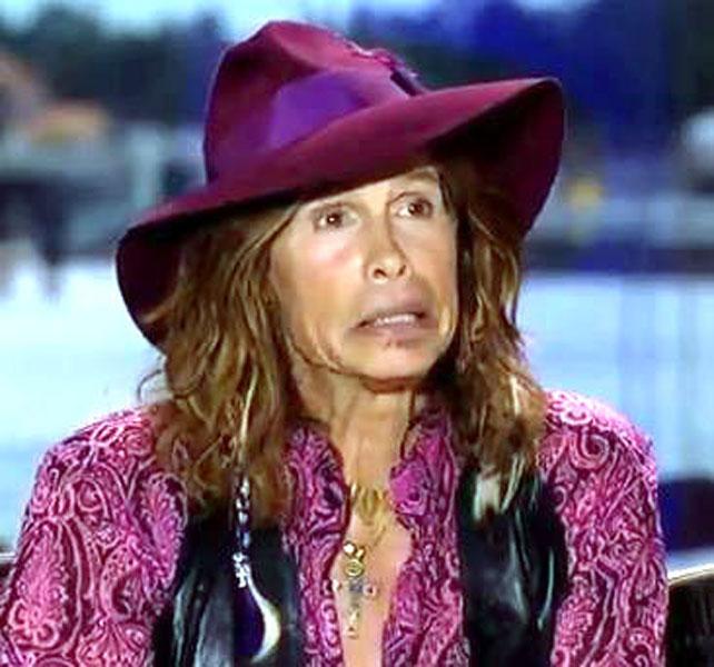 //steven tyler awkward face