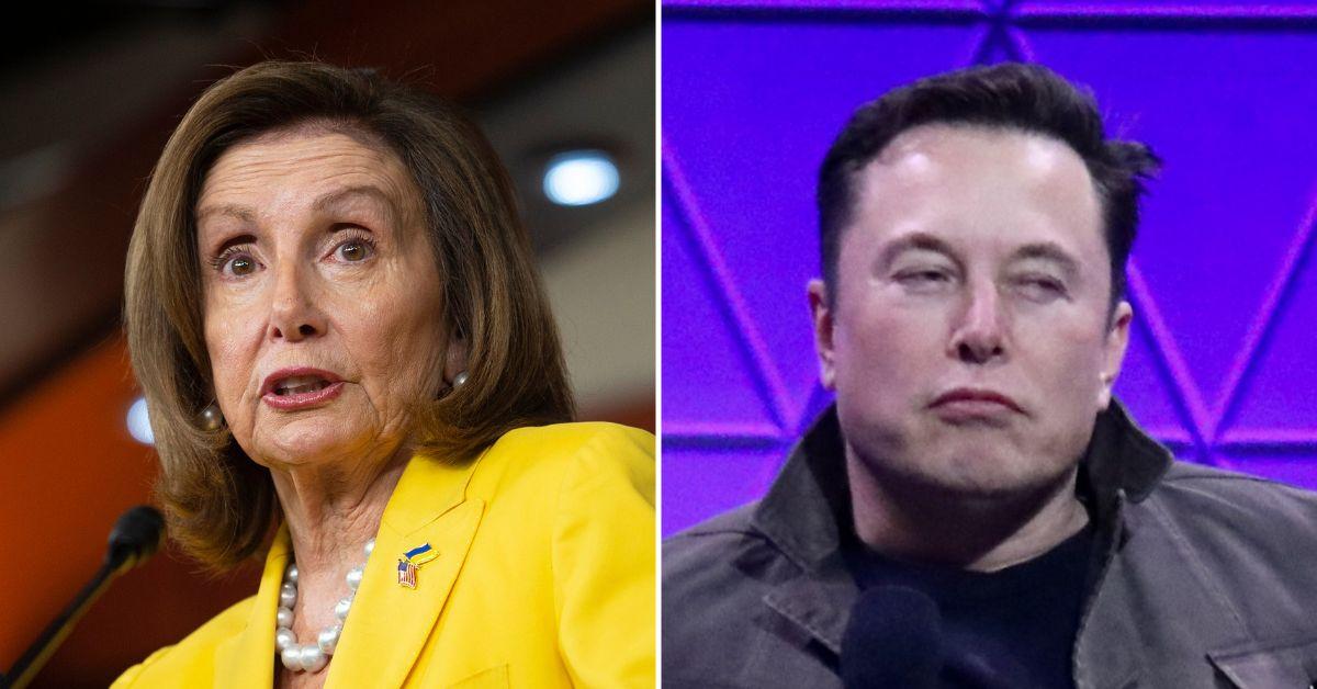 Nancy Pelosi Slams Elon Musk Over Conspiracy About Paul's Attack