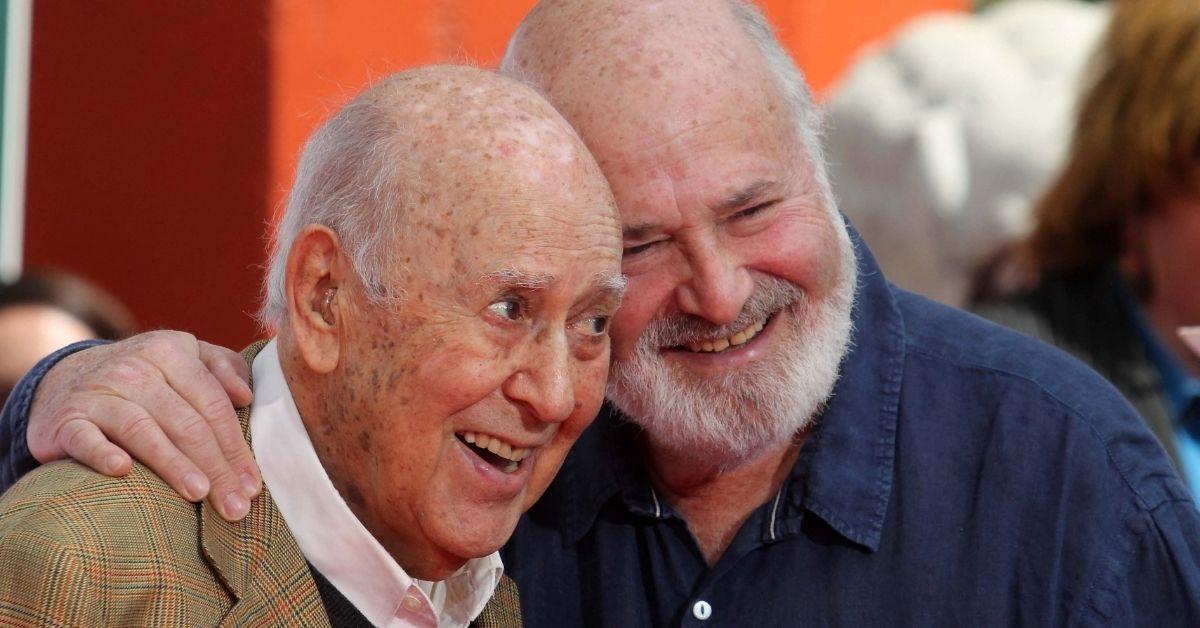 Photo of Carl and Rob Reiner