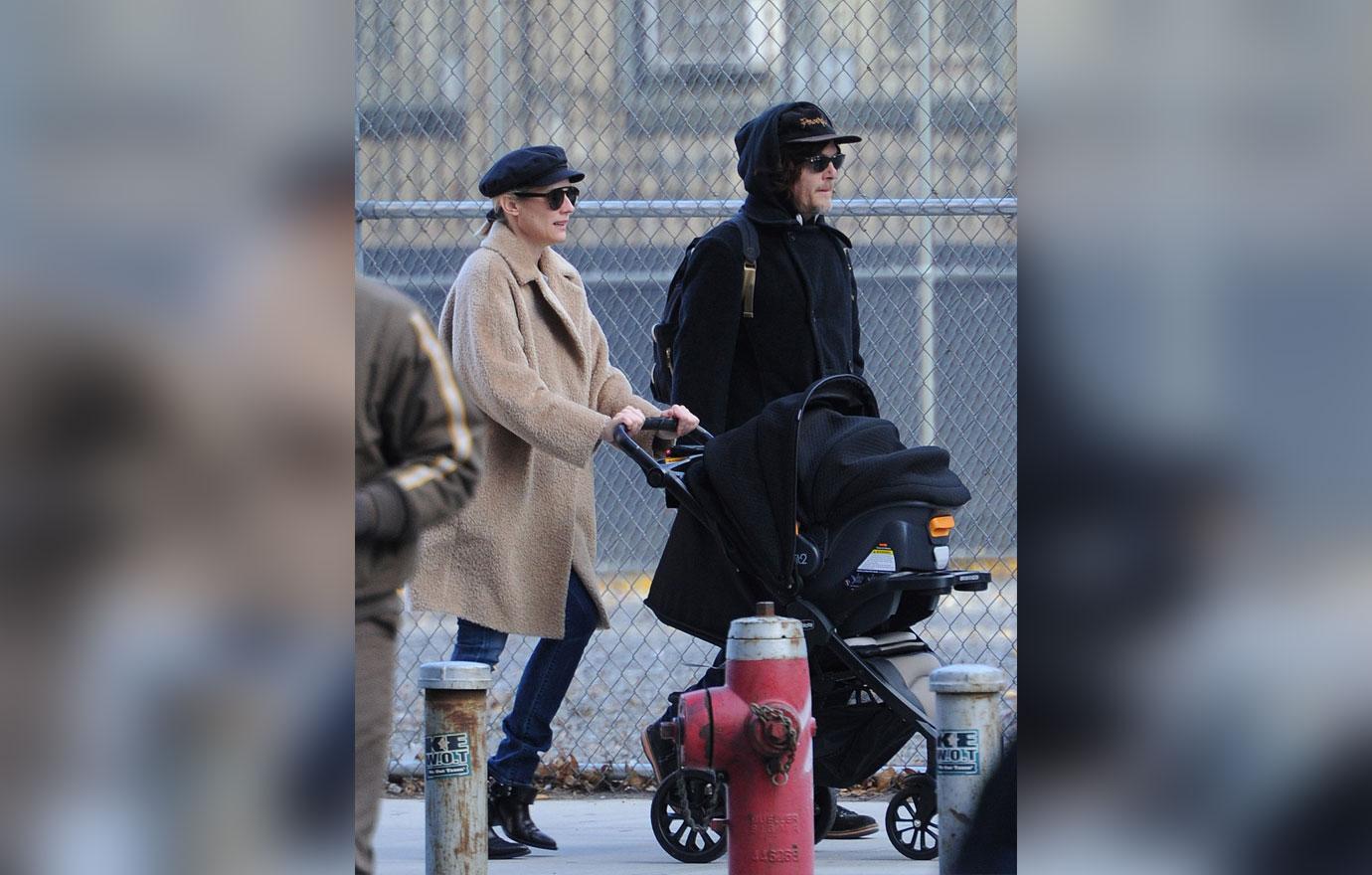 Diane Kruger Steps Out with Norman Reedus After Giving Birth