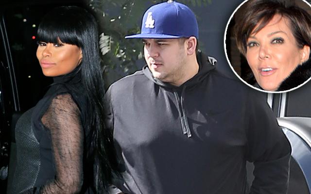 Rob Kardashian Blac Chyna Breakup Kris Jenner