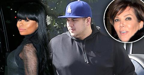 Rob Kardashian Blac Chyna Breakup Kris Jenner