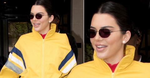 //kendall jenner smile paris pp