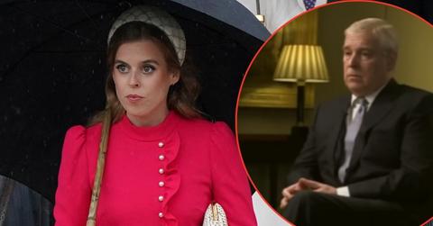Photo of Andrew Windsor and Princess Beatrice