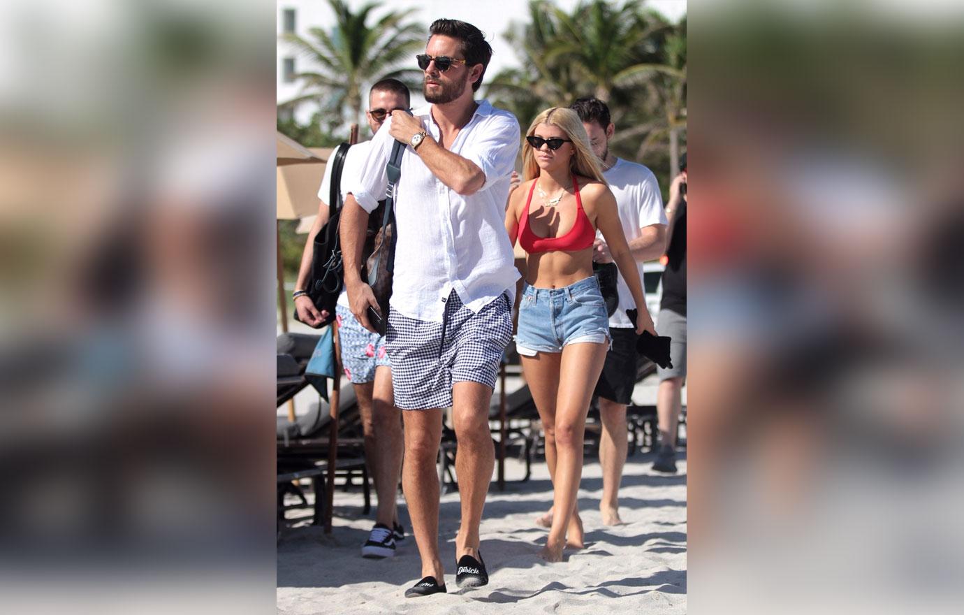 //Scott Disick Sofia Richie relationship photos