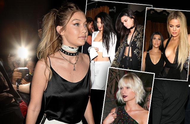 //gigi hadid birthday party celebrities taylor swift kendall jenner pp