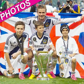 //david beckham mls cup win post