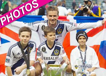 //david beckham mls cup win post
