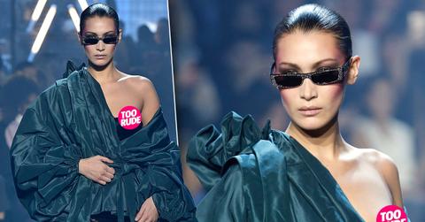 Bella Hadid Nip Slip Nipple Photos