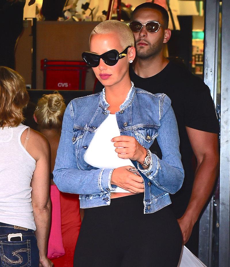 //amber rose feud kim kardashian show