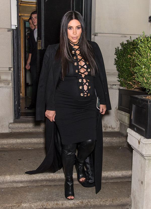 Kim Kardashian's Sweaty Pregnancy Coats