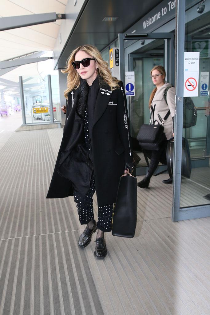 Custody War Goes International! Madonna Lands In London To Confront Guy ...
