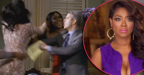 //kenya moore breaks silence pp wide