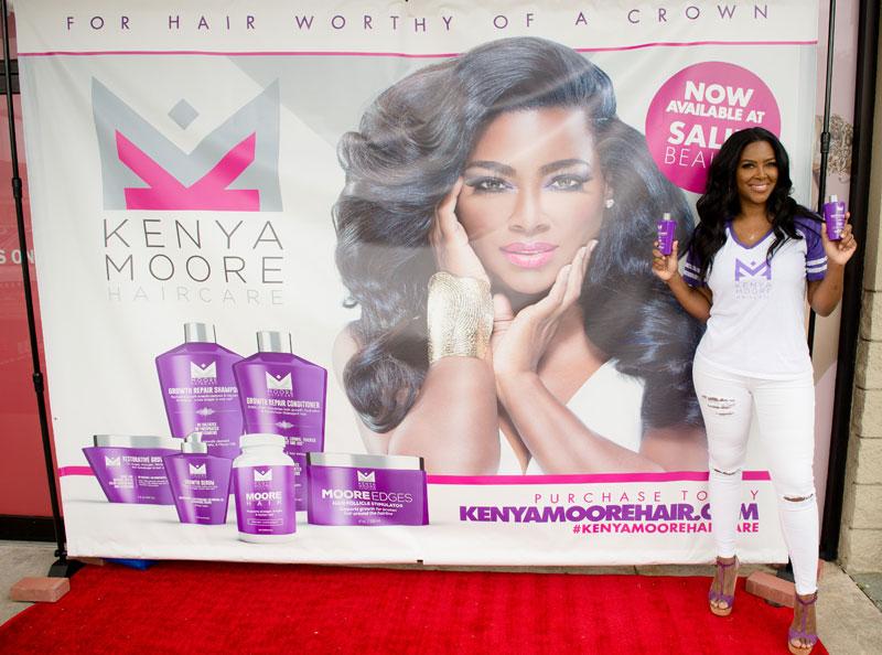 Kenya Moore Attends Perfume Launch Amid RHOA Return Talk