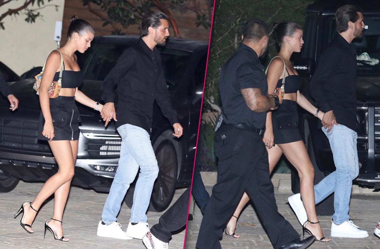 Sofia Richie Flaunts Body On Dinner Date With Scott Disick 