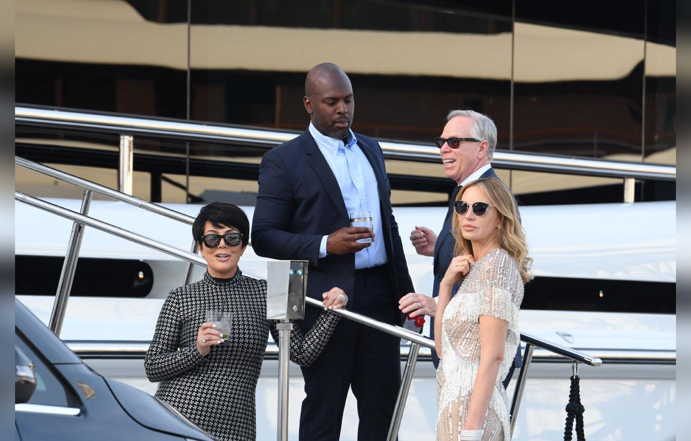 Kris Jenner And Corey Gamble Party In Monaco