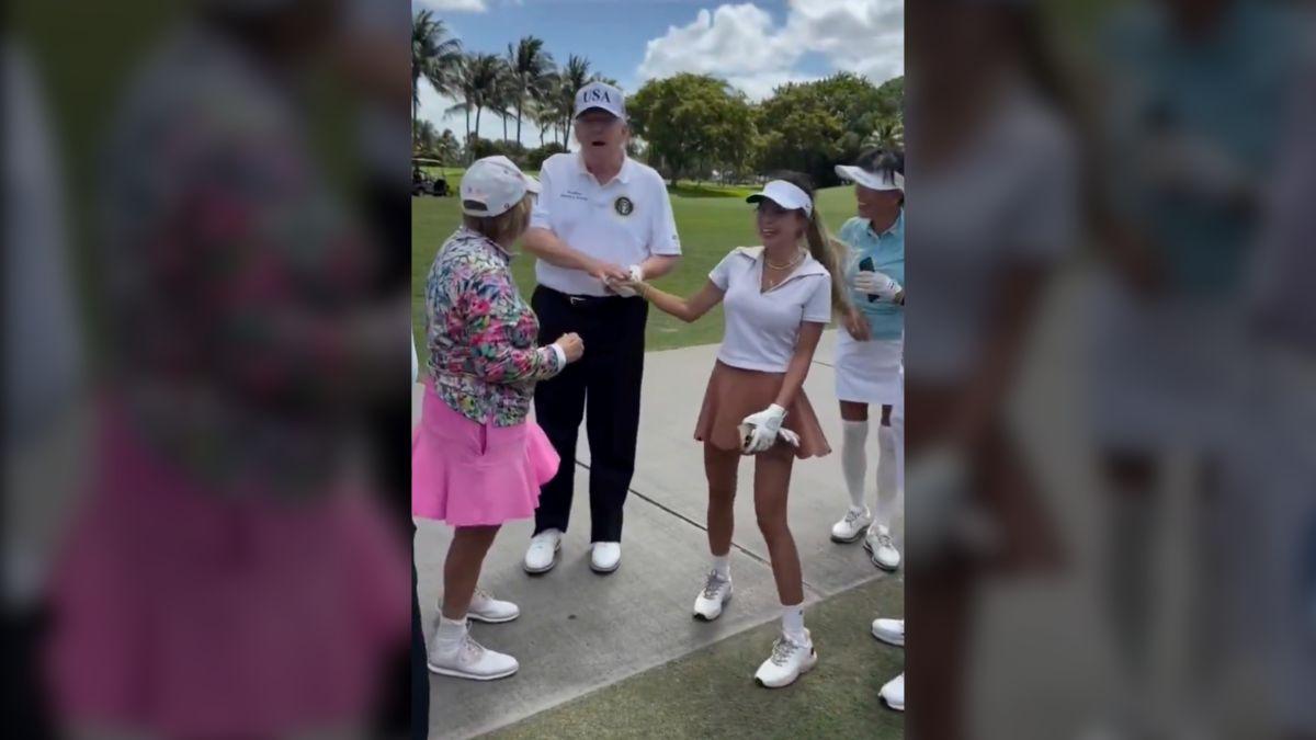 image of The moment was ripped apart by social media users.