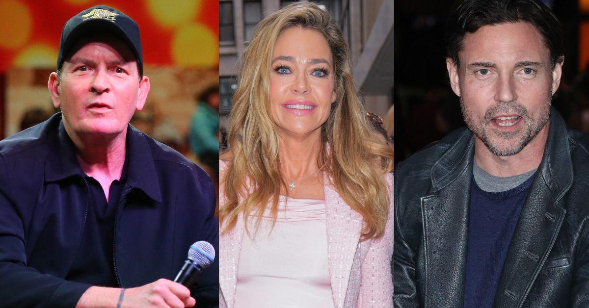 Photo of Charlie Sheen, Denise Richards, Aaron Phypers