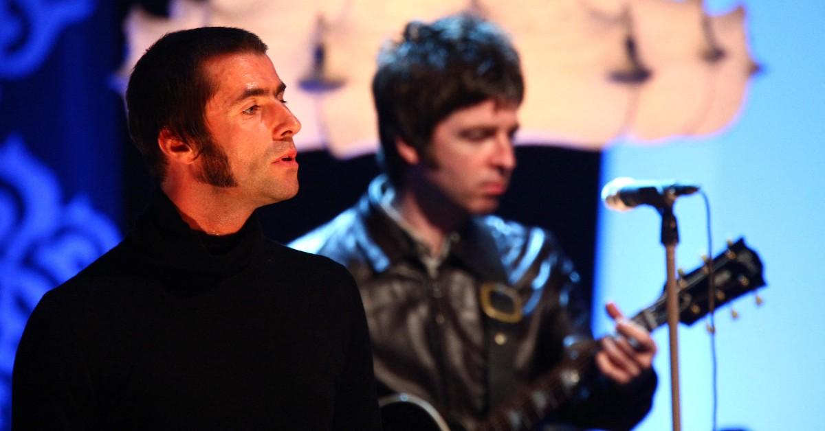 liam noel gallagher oasis peform  german tv mega