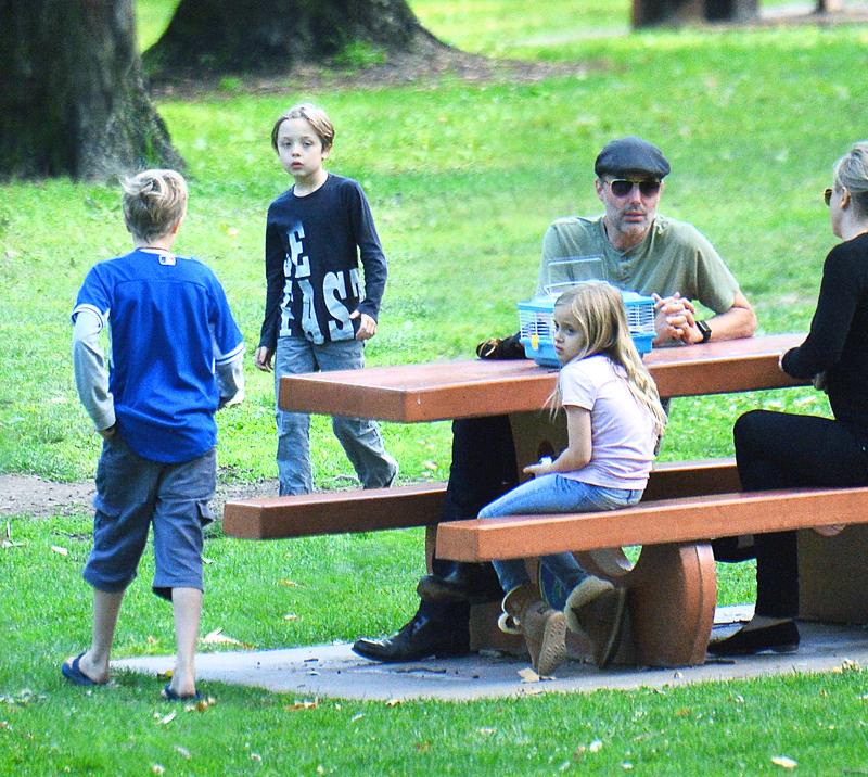 Angelina Jolie Divorce Brad Pitt Kids Shiloh Park Uncle James Haven