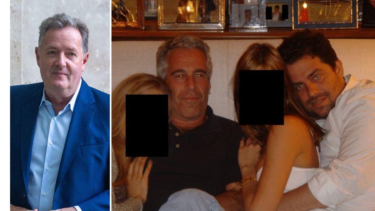 Photo of Piers Morgan, Jeffrey Epstein, Brett Ratner