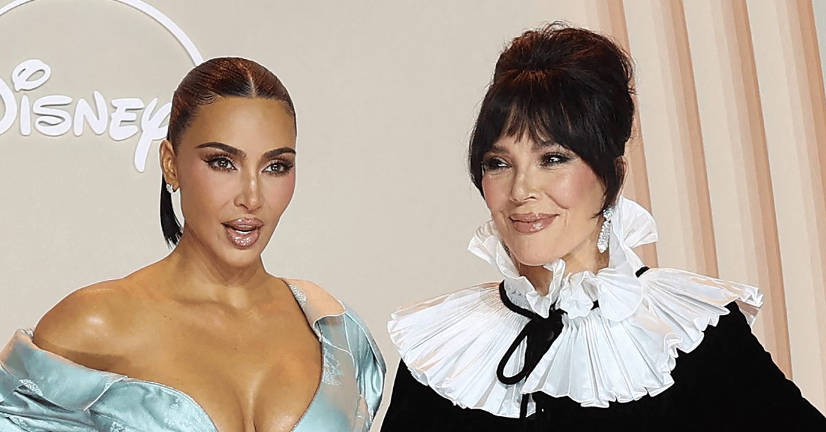 Photo of Kim Kardashian and Kris Jenner