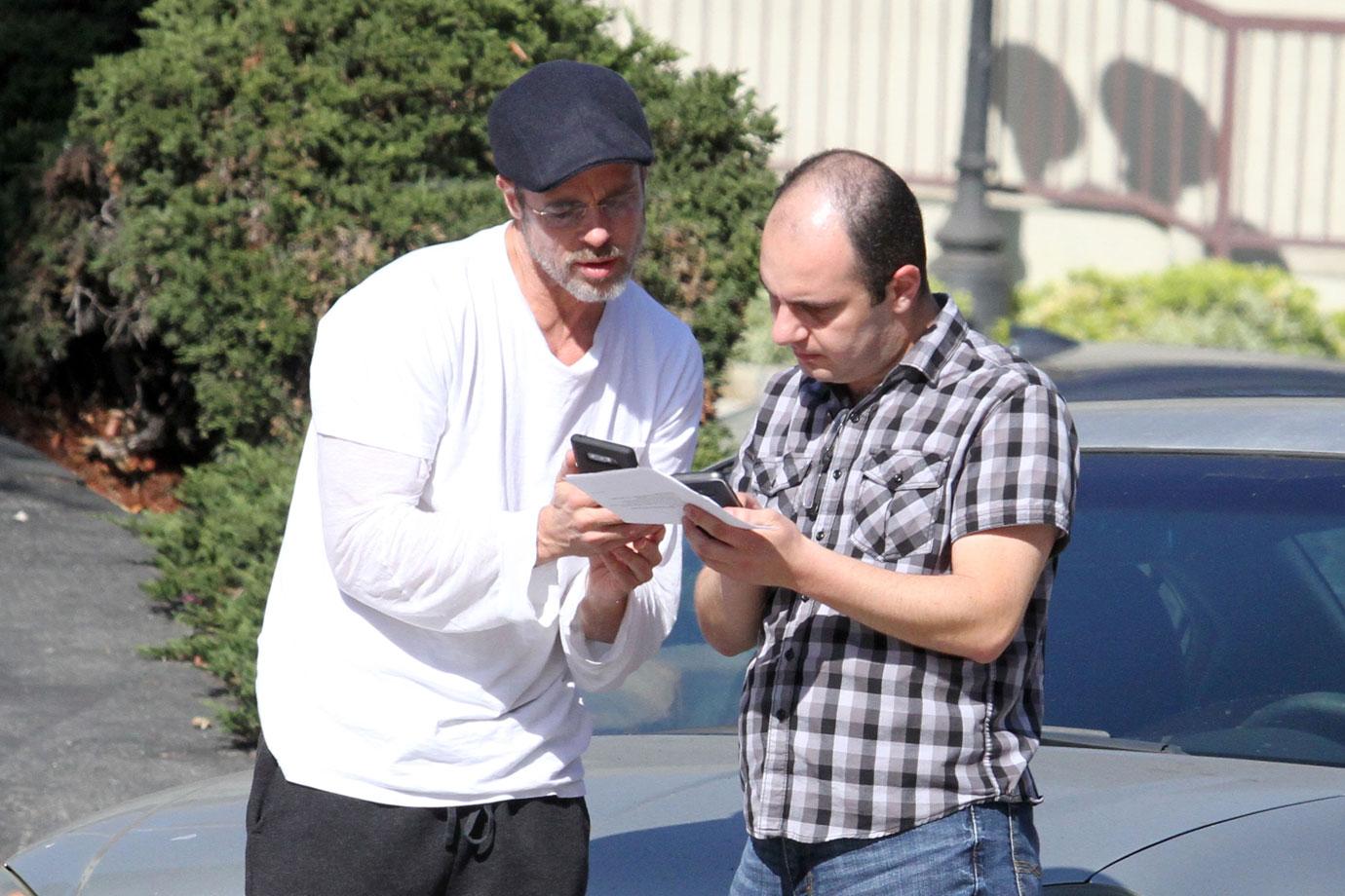 Brad Pitt Gets In Nasty Car Crash See The Photos!