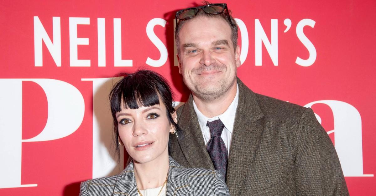 Photo of  Lily Allen and David Harbour