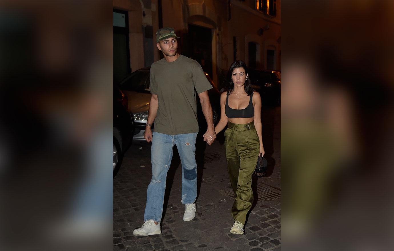 Kourtney Kardashian Rome Vacation