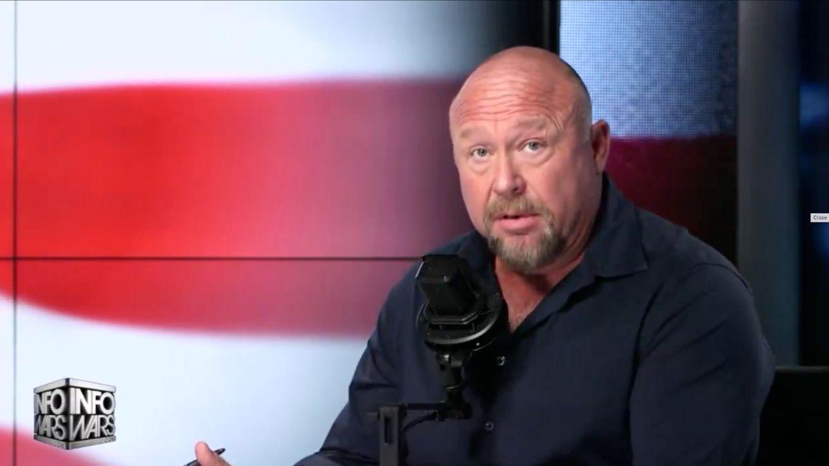 image of Jones insisted Trump should be 'kissing' him for past support.