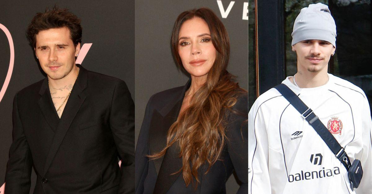 beckham family feud brooklyn romeo clash siblings ex lover