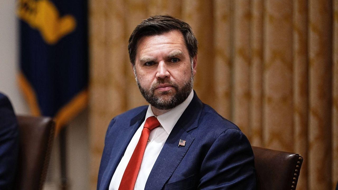 Image of During a recent press conference, JD Vance quoted Bernie Sanders.
