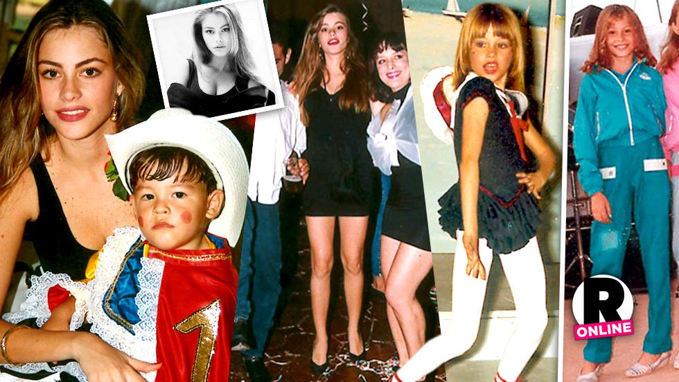 Sofia Vergara Childhood