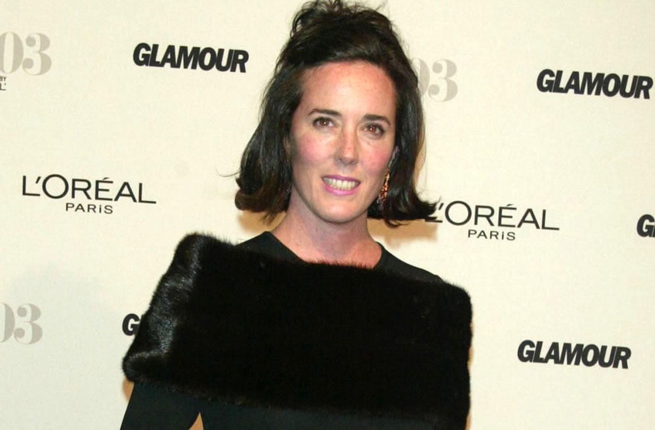 //kate spade friends family gather fashion icon funeral pp