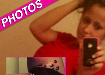 //jenelle evans tattoo leopard