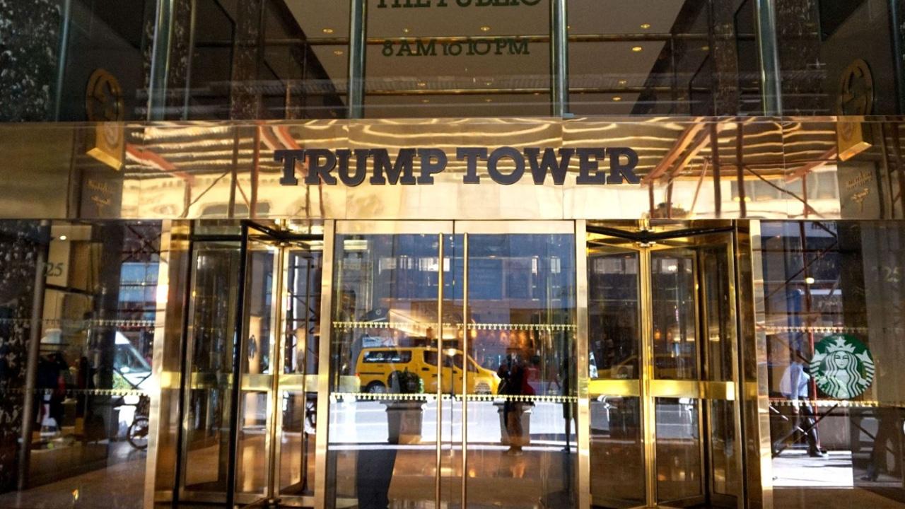 The couple have separate apartments at Donald's Trump Tower.