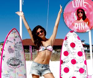 //victorias secret pink spring break hosted sara sampaio tall