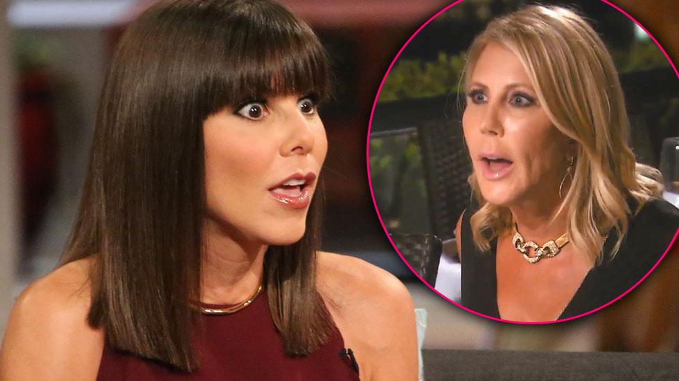 //heather dubrow vicki gunvalson lies friend feud