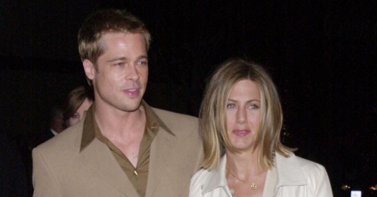 picture of Brad Pitt and Jennifer Aniston