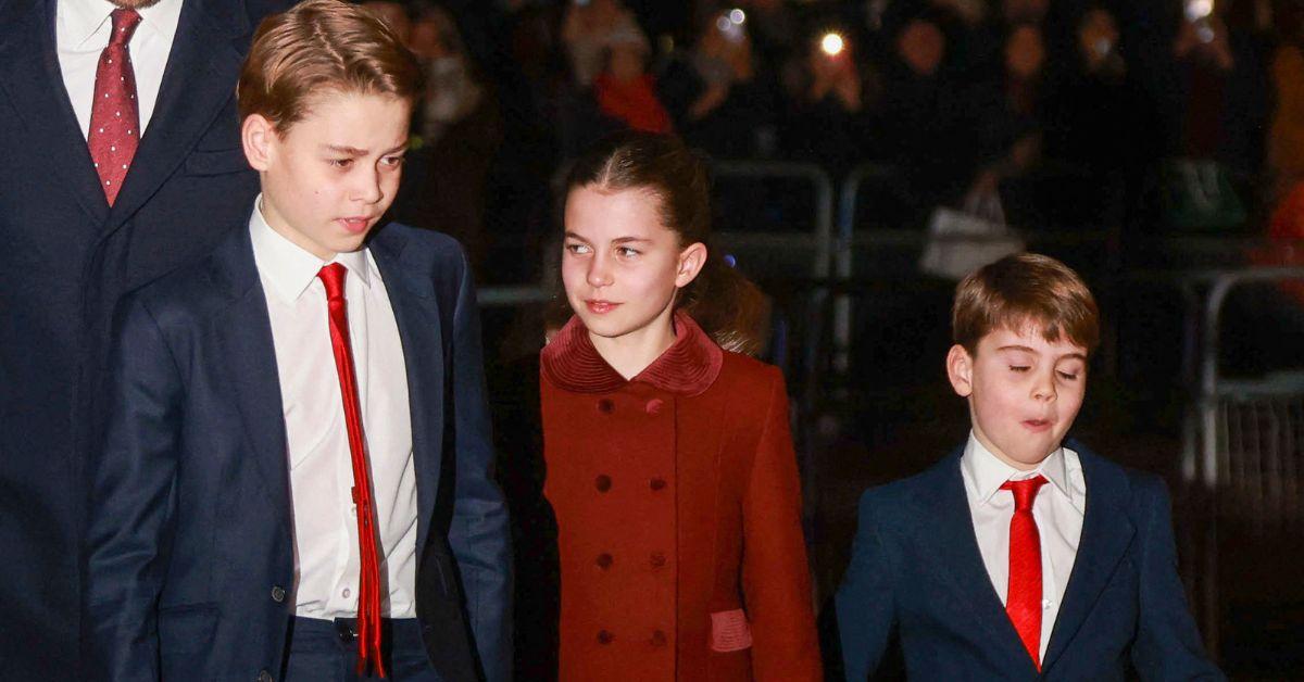 Photo of Prince George, Princess Charlotte and Prince Louis