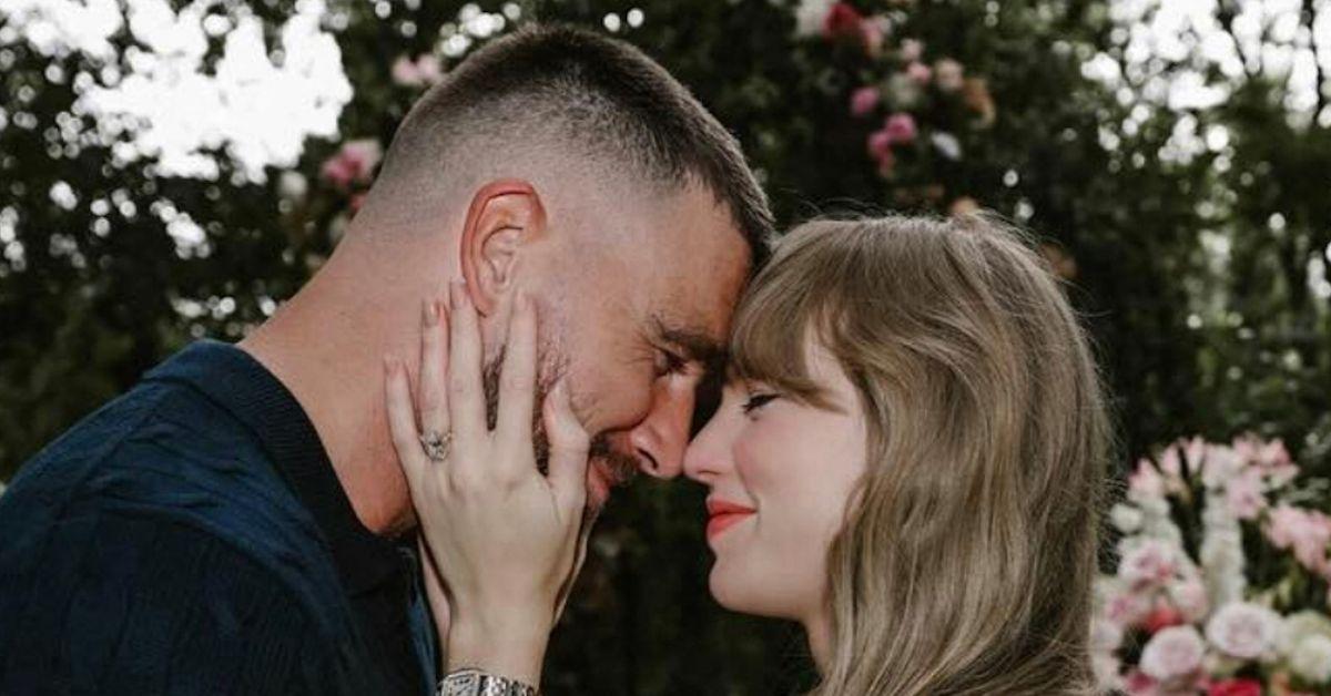 picture of Taylor Swift and Travis Kelce