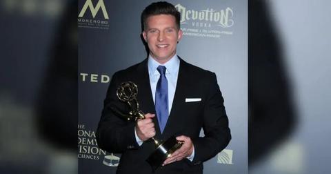 soap star steve burton wife posts new man baby