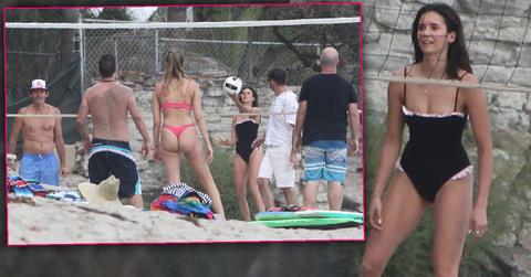 Nina Dobrev Flaunts Body In One Piece Bathing Suit