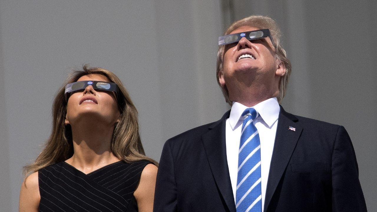 Photo of Donald and Melania Trump