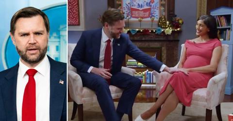 picture of J.D.Vance and Usha Vance