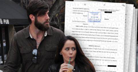 judge orders jenelle evans deadbeat dog killer husband david eason get job pay child support