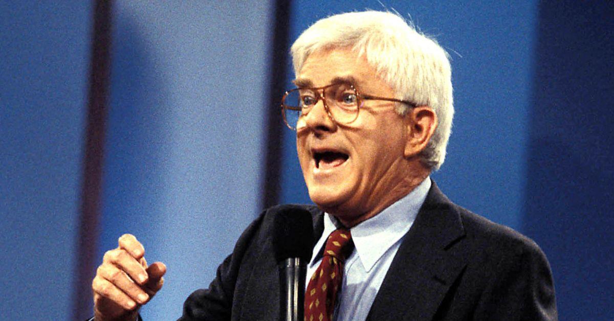 phil donahue died furious fired not muck raking like jerry springer