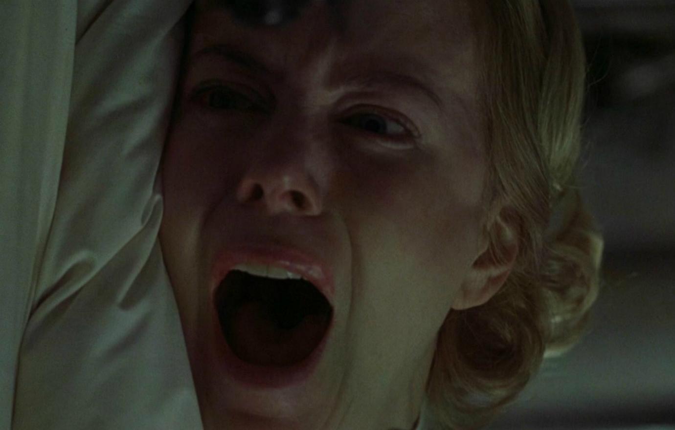 Nicole Kidman screamed at the horrors put upon her in the haunted house flick The Others.