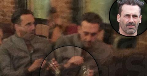 //Jon hamm relapse alcohol drinking bugged pp