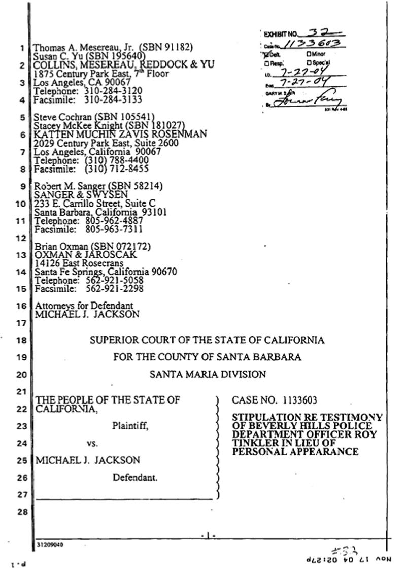 Michael Jackson Neverland Ranch Raid Evidence